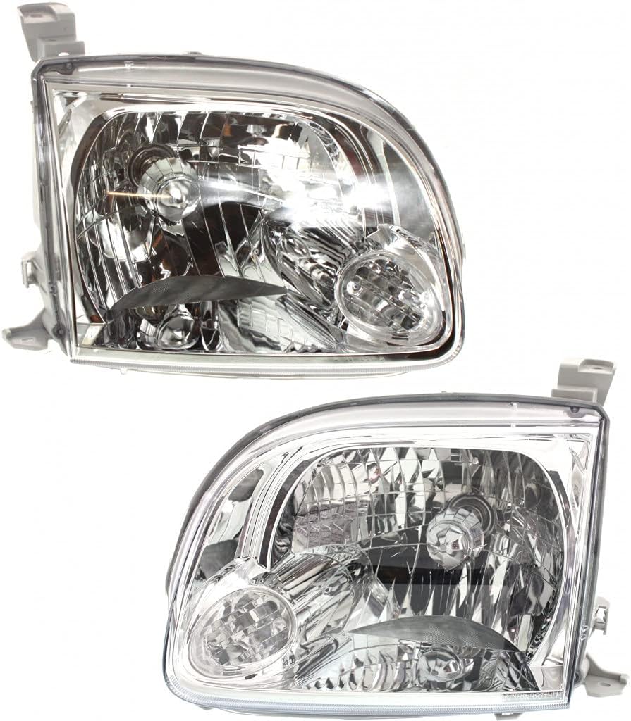 Headlight Assembly Pair with Bulbs R61330