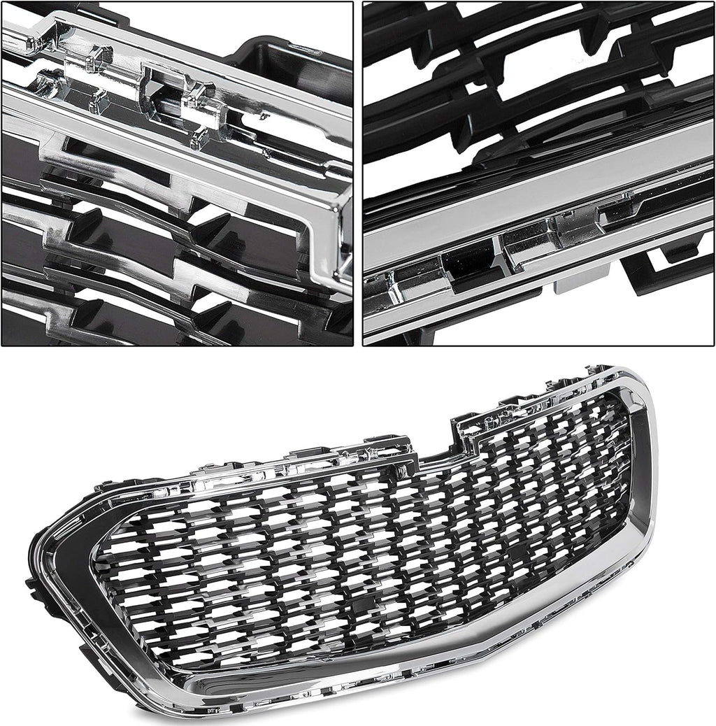 Black Front Center Grille O7259