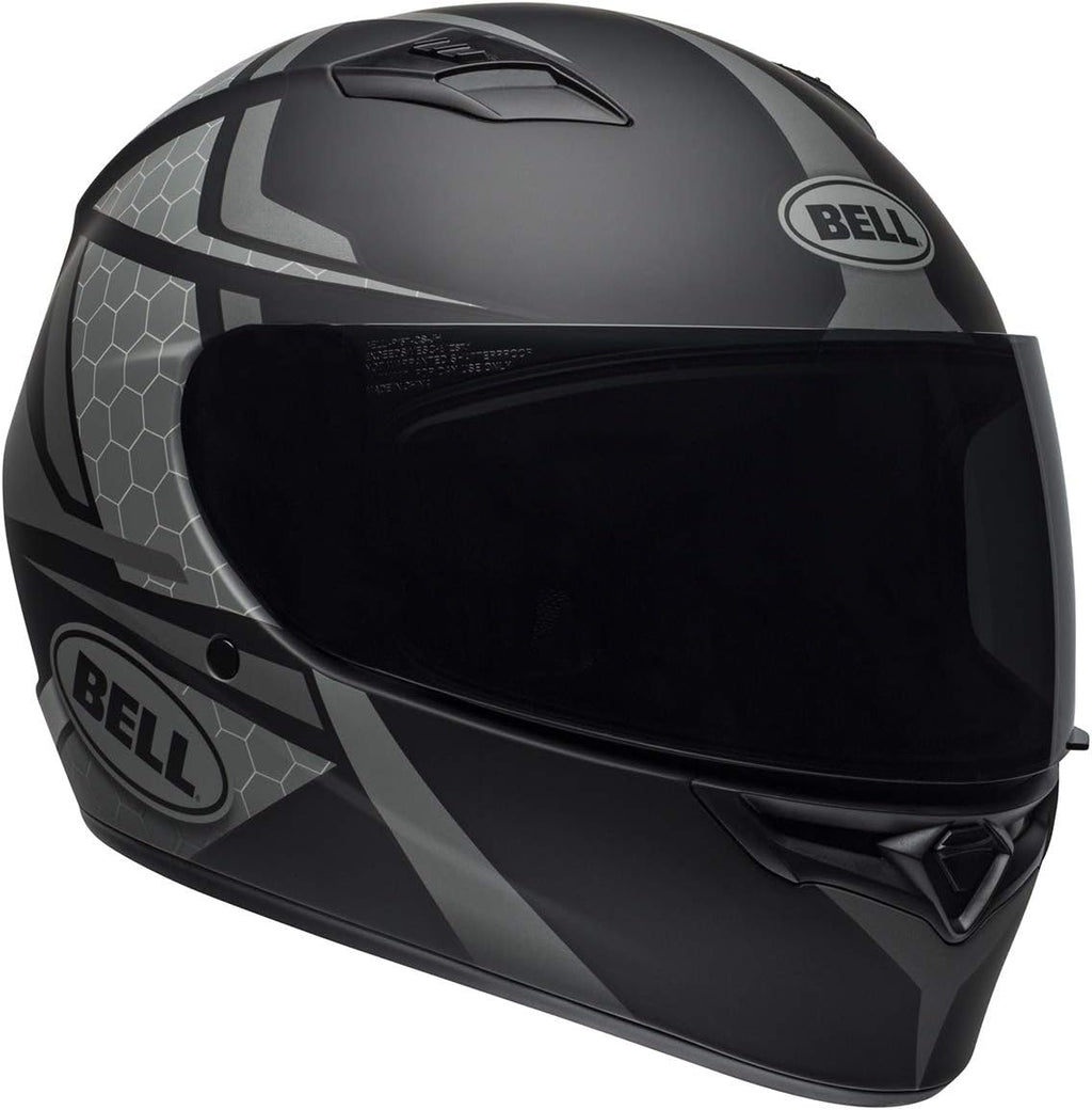 Matte Black Gray Street Helmet I27835