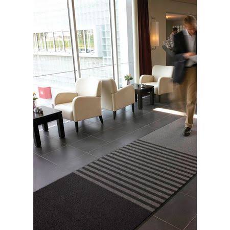 Black Carpeted Runner 6ft. x 12ft. A82983
