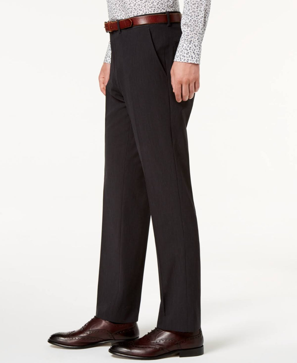 Black Modern Fit Two-Button Suit X2145