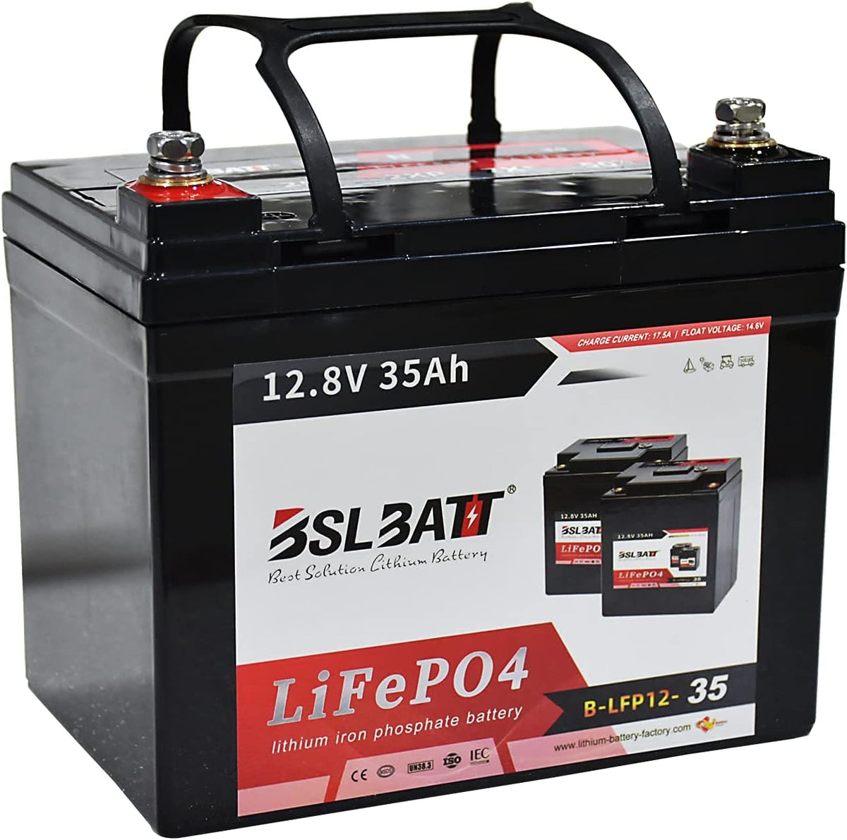 12V 12Amps LiFePO4 Deep Cycle Rechargeable Battery E3317
