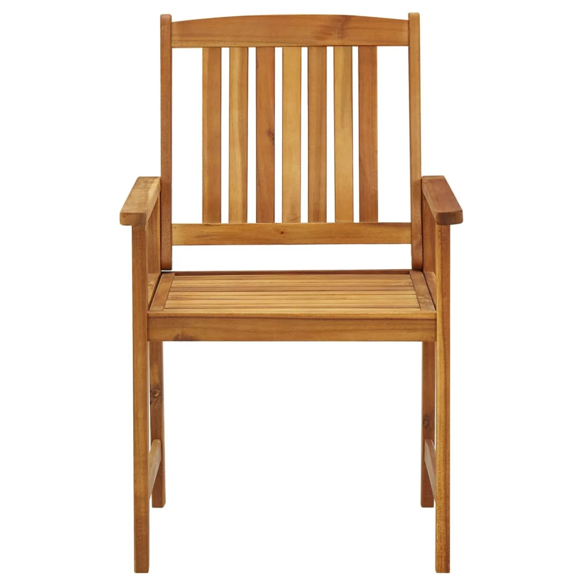 8 Piece Acacia Wood Outdoor Dining Chair E626