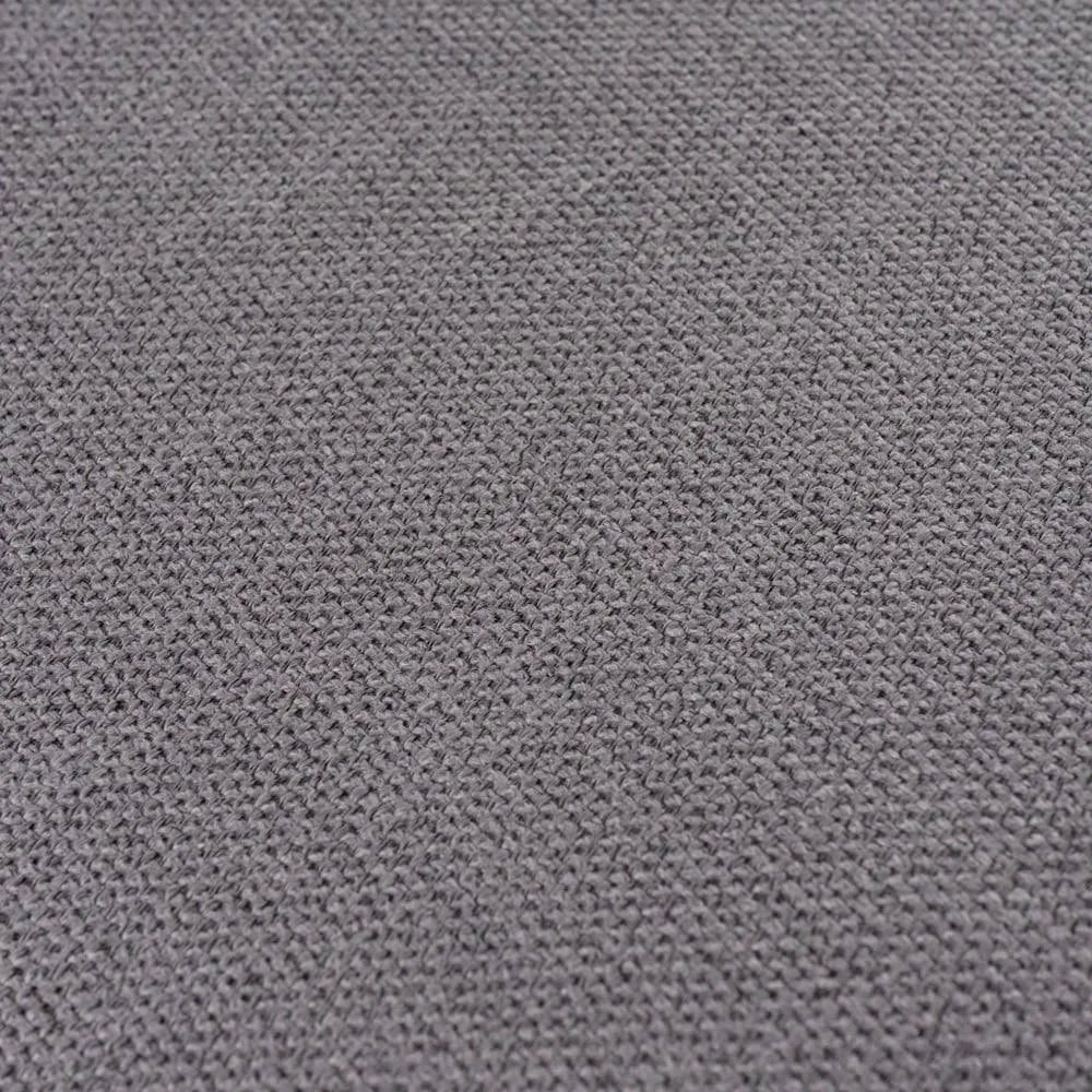 Dark Grey Fabric Bar Stool Set of 2 U99599