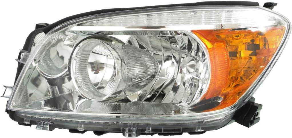 Driver Side Chrome Bezel Headlight Unit for 2006 2007 2008 Toyota RAV4 X14130