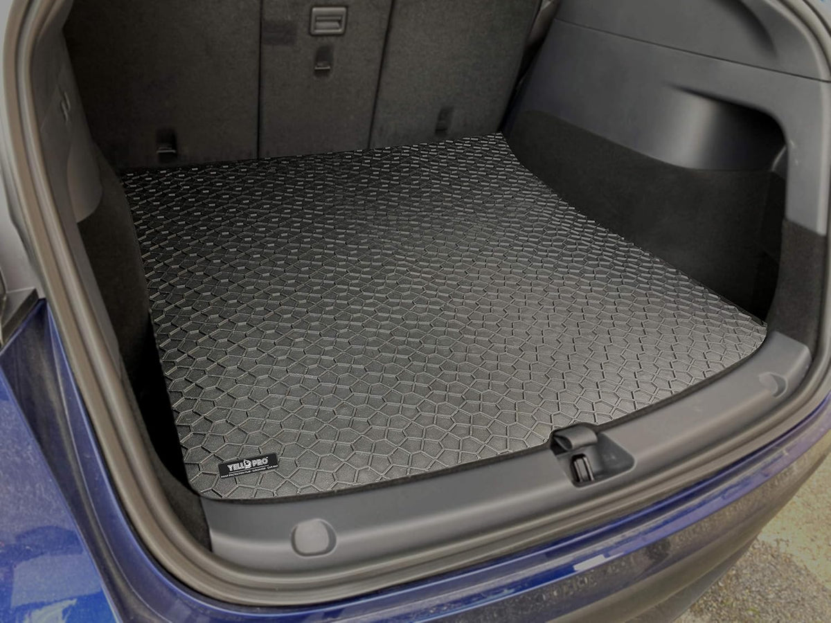 Black Rubber Waterproof Floor Mat Complete Set (8pcs) Z831723