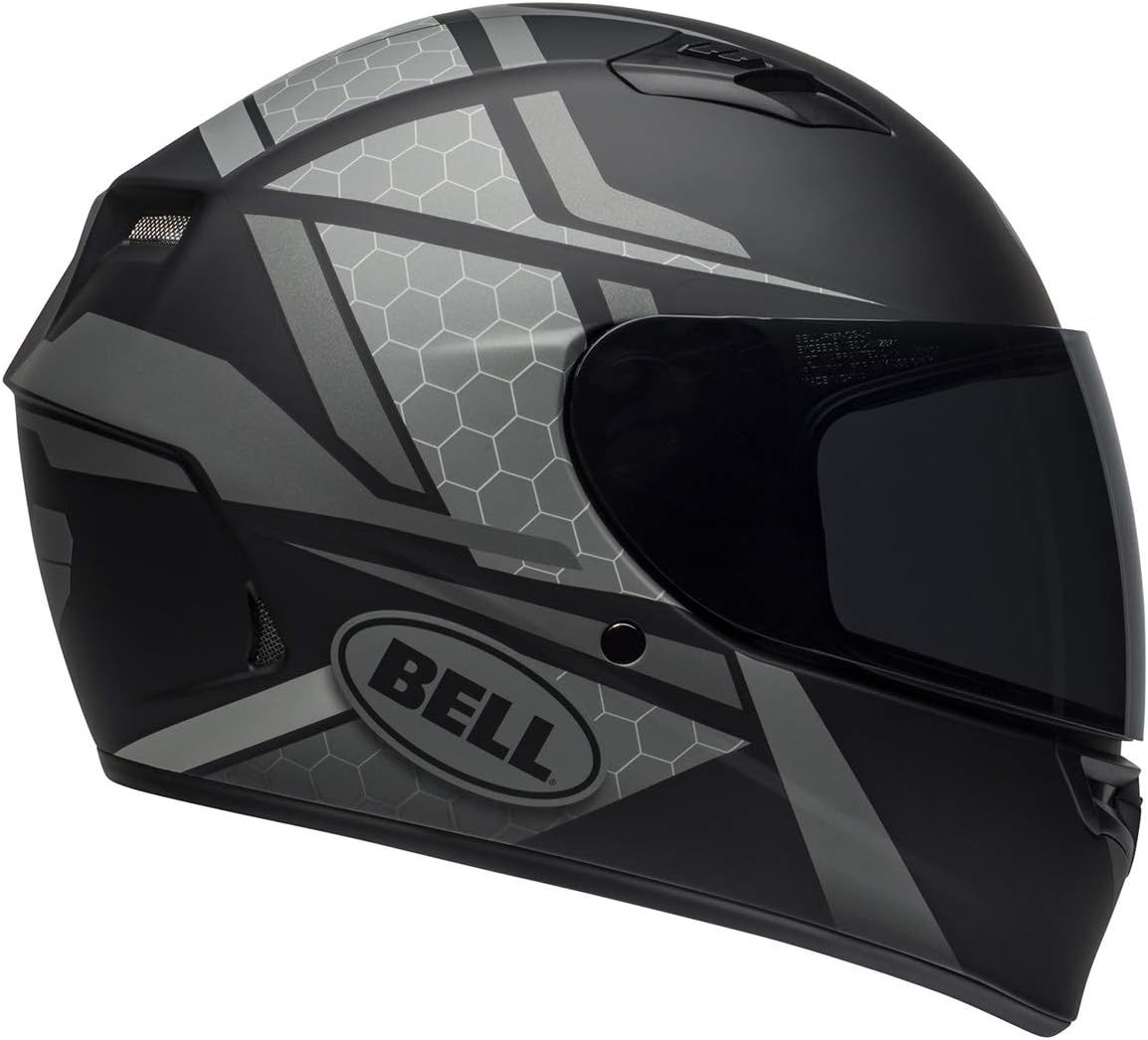 Matte Black Gray Street Helmet I27835