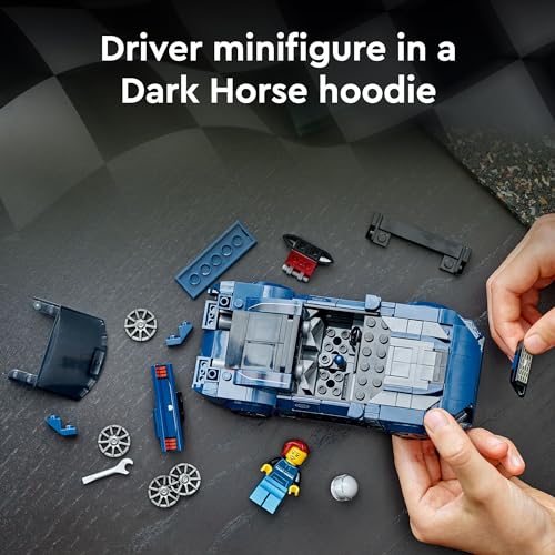 Buildable Blue Sports Car Toy Set B762
