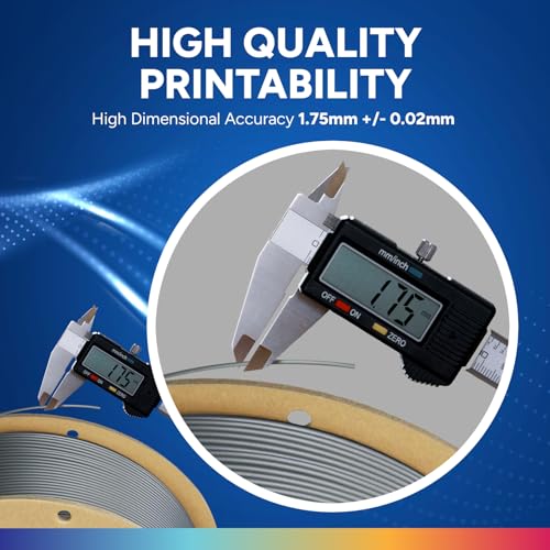Black PLA Plus Filament 1.75mm 1kg K929345