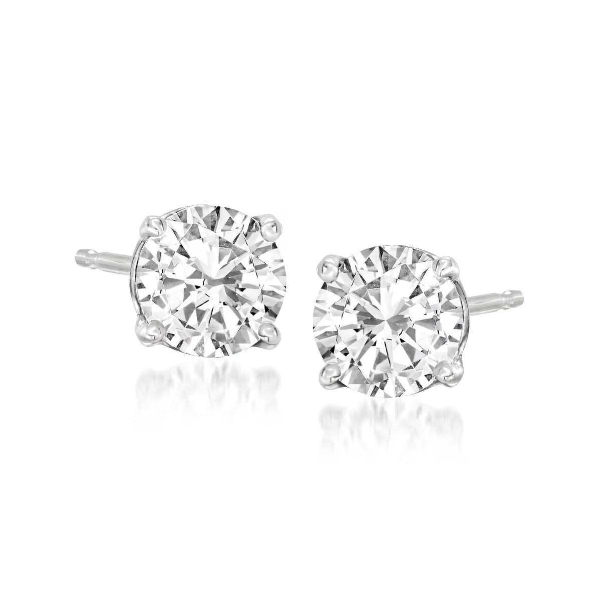 2.00 ct. t.w. Diamond Stud Earrings in 14kt White Gold U524181