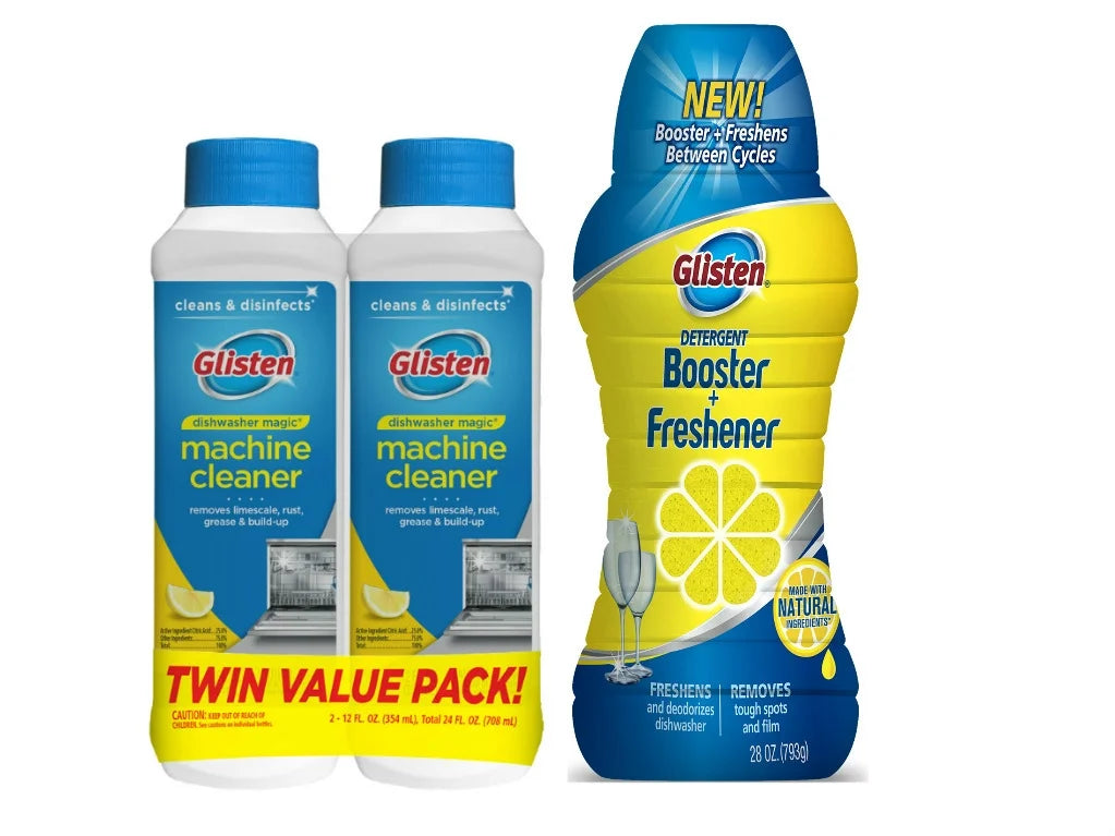 Dishwasher Cleaner and Detergent Booster 2-Pack N160