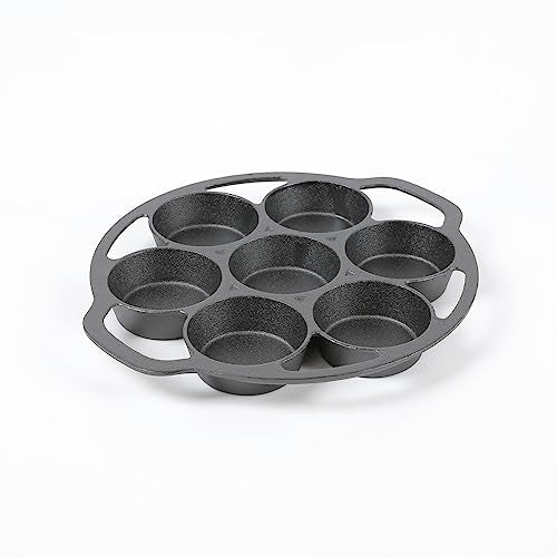 7-Mold Cast Iron Cake Pan D43065