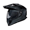 Solid Dual Sport Helmet Dark Silver, Large T419677