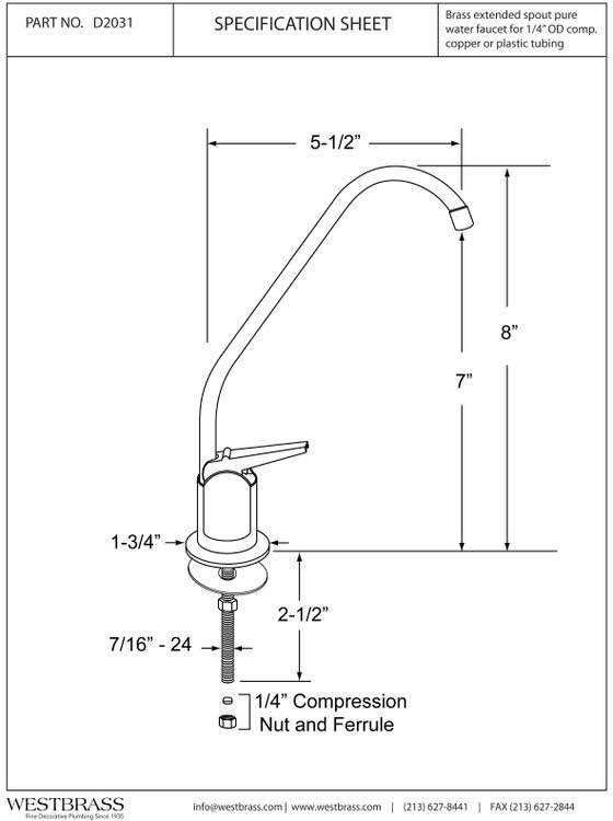 Satin Nickel Water Dispenser I308418