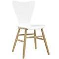 White Wood Side Chair U4850