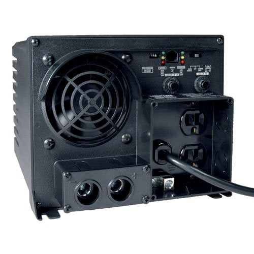 1250W 12VDC 120V Power Inverter / Charger with 2 Outlets N486