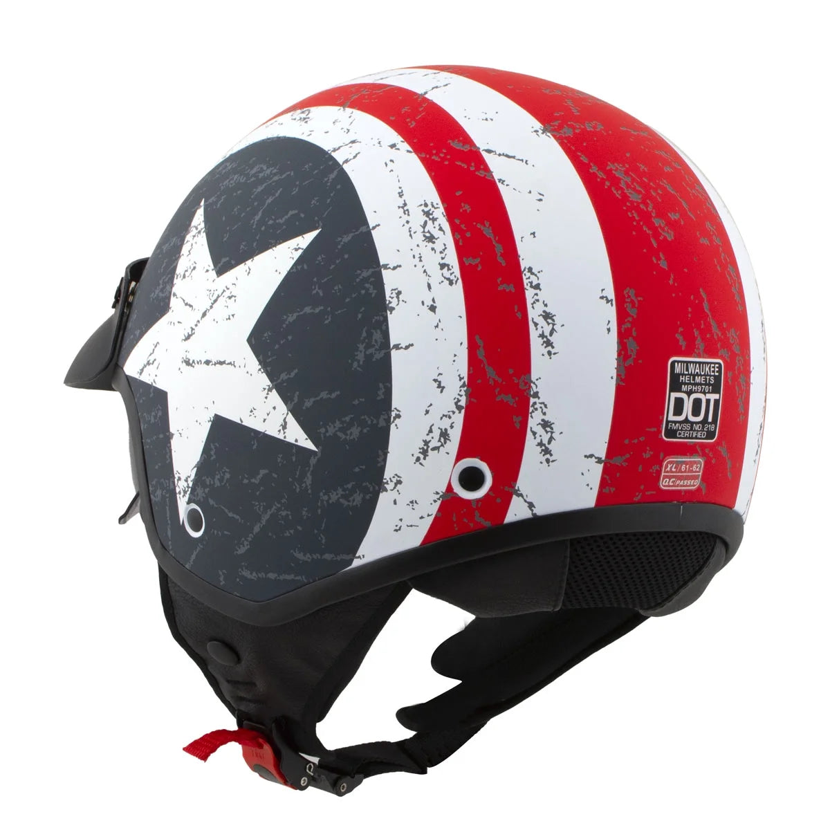 Large Open Face Motorcycle Helmet O973103