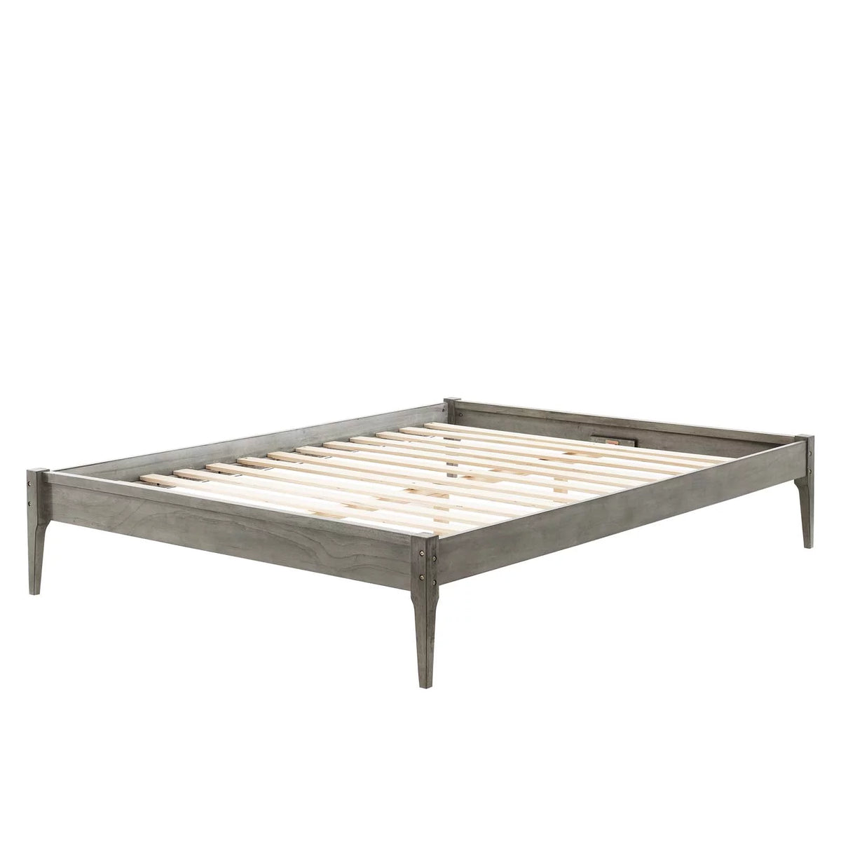 Twin Size Wood Platform Bed Frame S913607