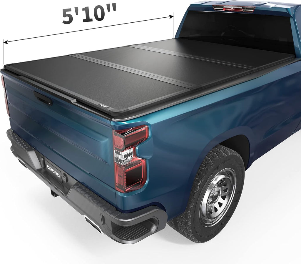 Tri-Fold Truck Bed Soft Tonneau Cover D953
