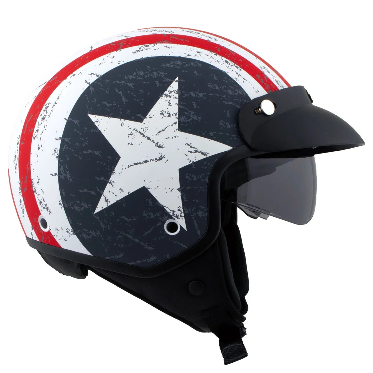 Large Open Face Motorcycle Helmet O973103