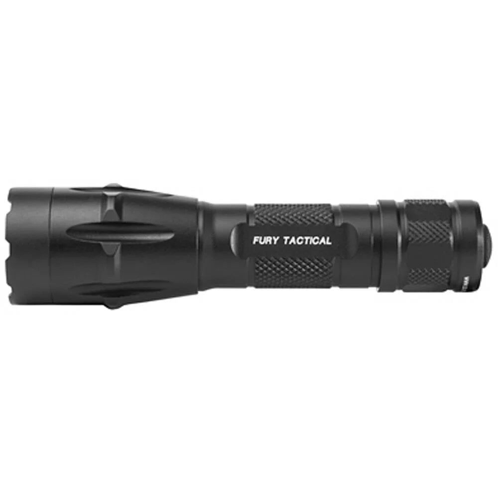 Dual Fuel LED Tactical Flashlight with 2 Extra CR123 R1571