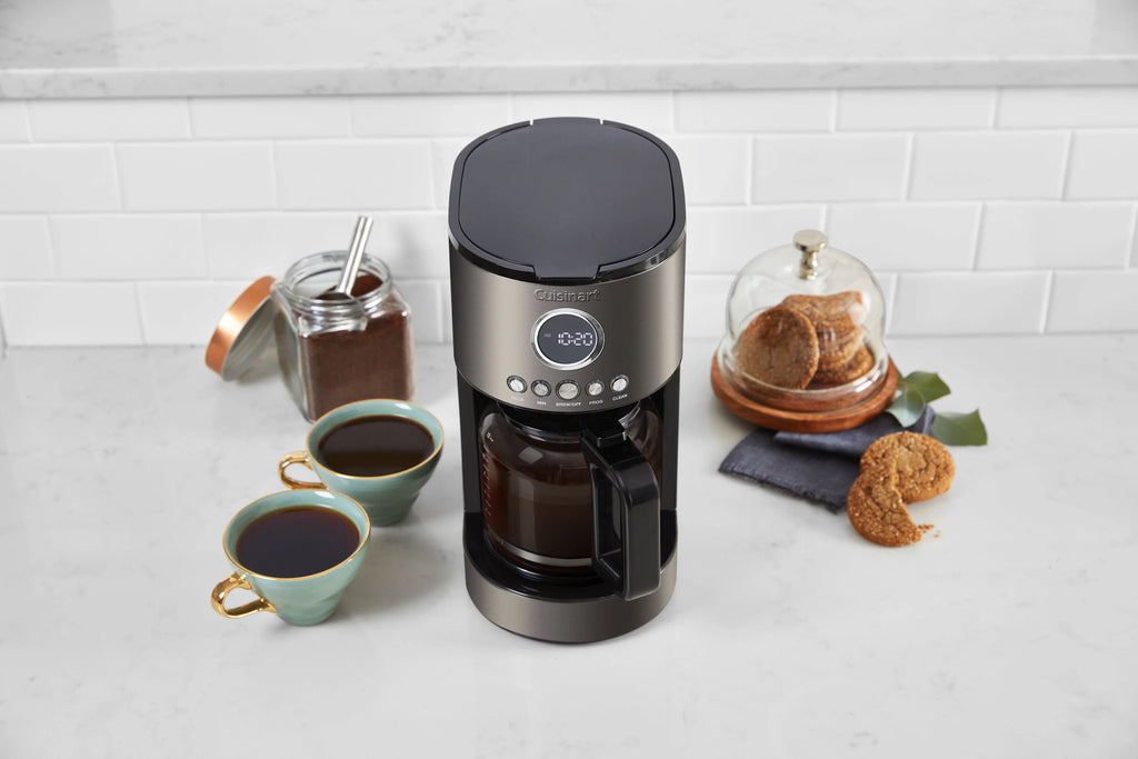 Stainless Steel Black 12 Cup Coffeemaker M7596