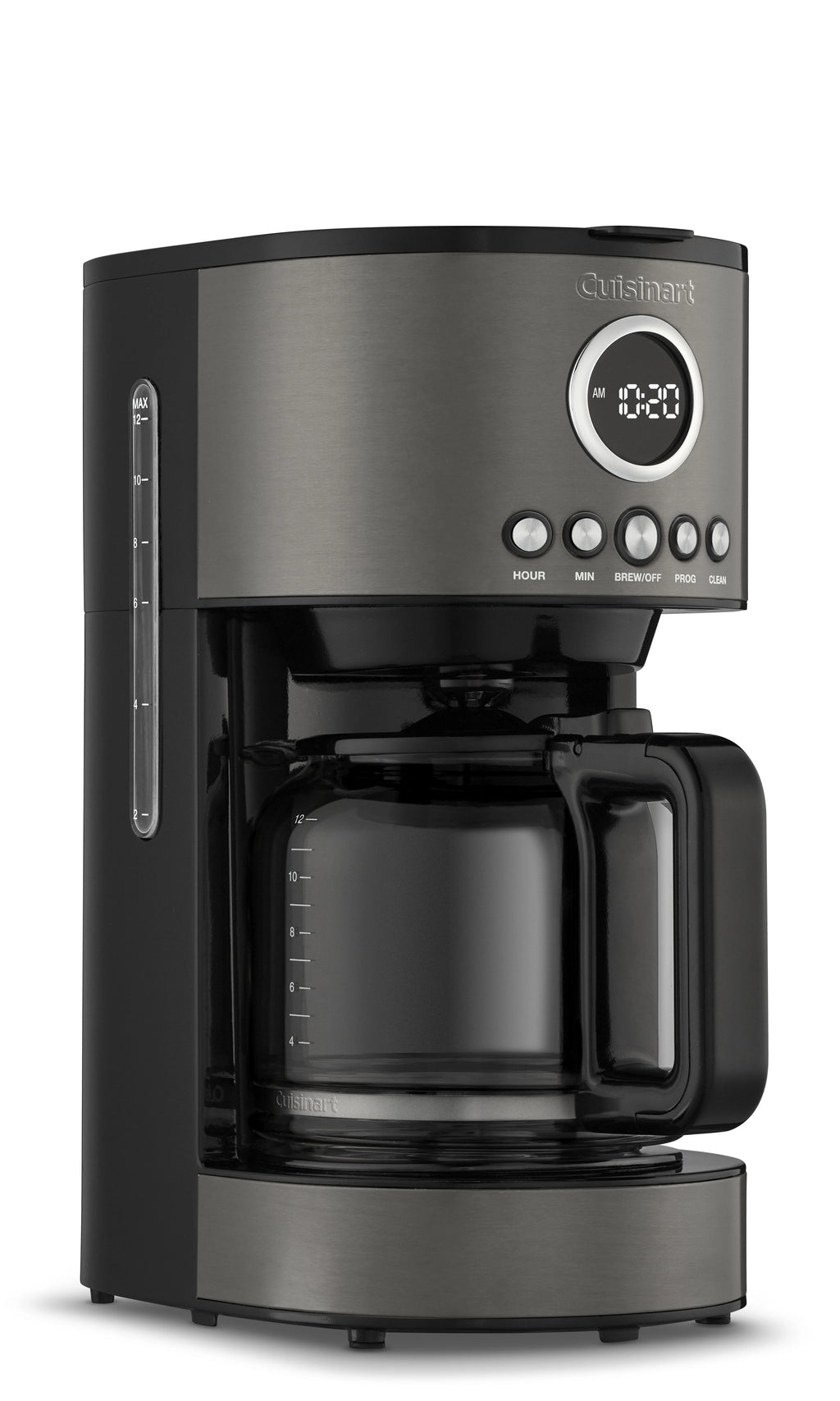 Stainless Steel Black 12 Cup Coffeemaker M7596