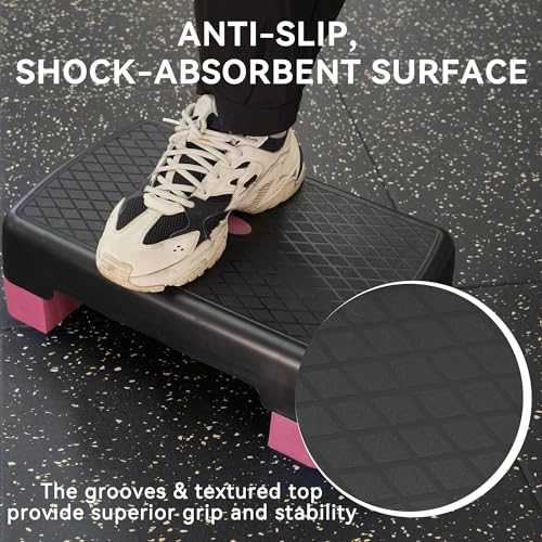 18" Aerobic Stepper with 2 Risers M745