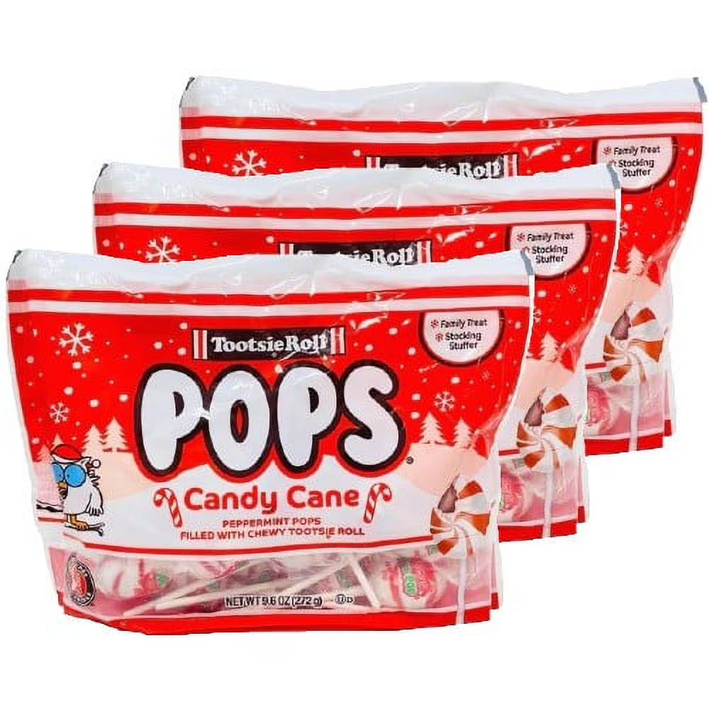 Tootsie Pops Candy Cane 9.6 oz. Bag Q7064