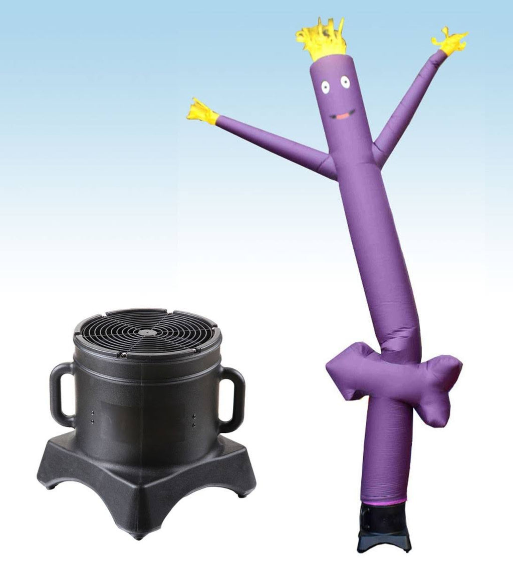 Purple Arrow Inflatable Tube Man with Blower L818364