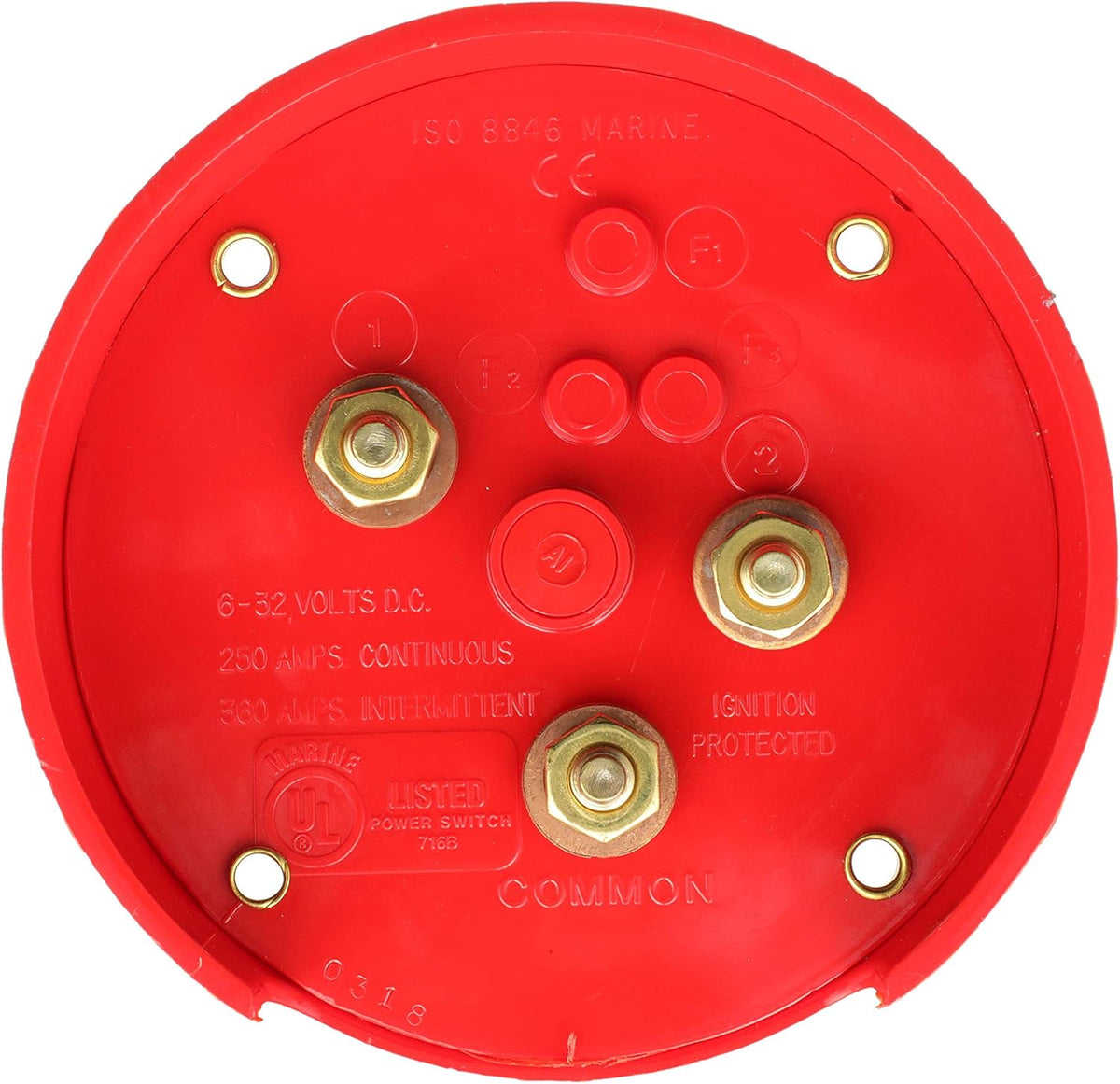Battery Selector Switch, Red, Pack of 2 G9722