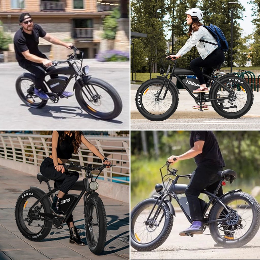 1200W Electric Mountain Bike with 26" Fat Tire A32379