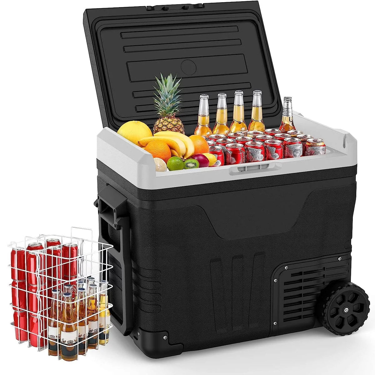 12V 53 Quarts Portable Car Refrigerator A199982