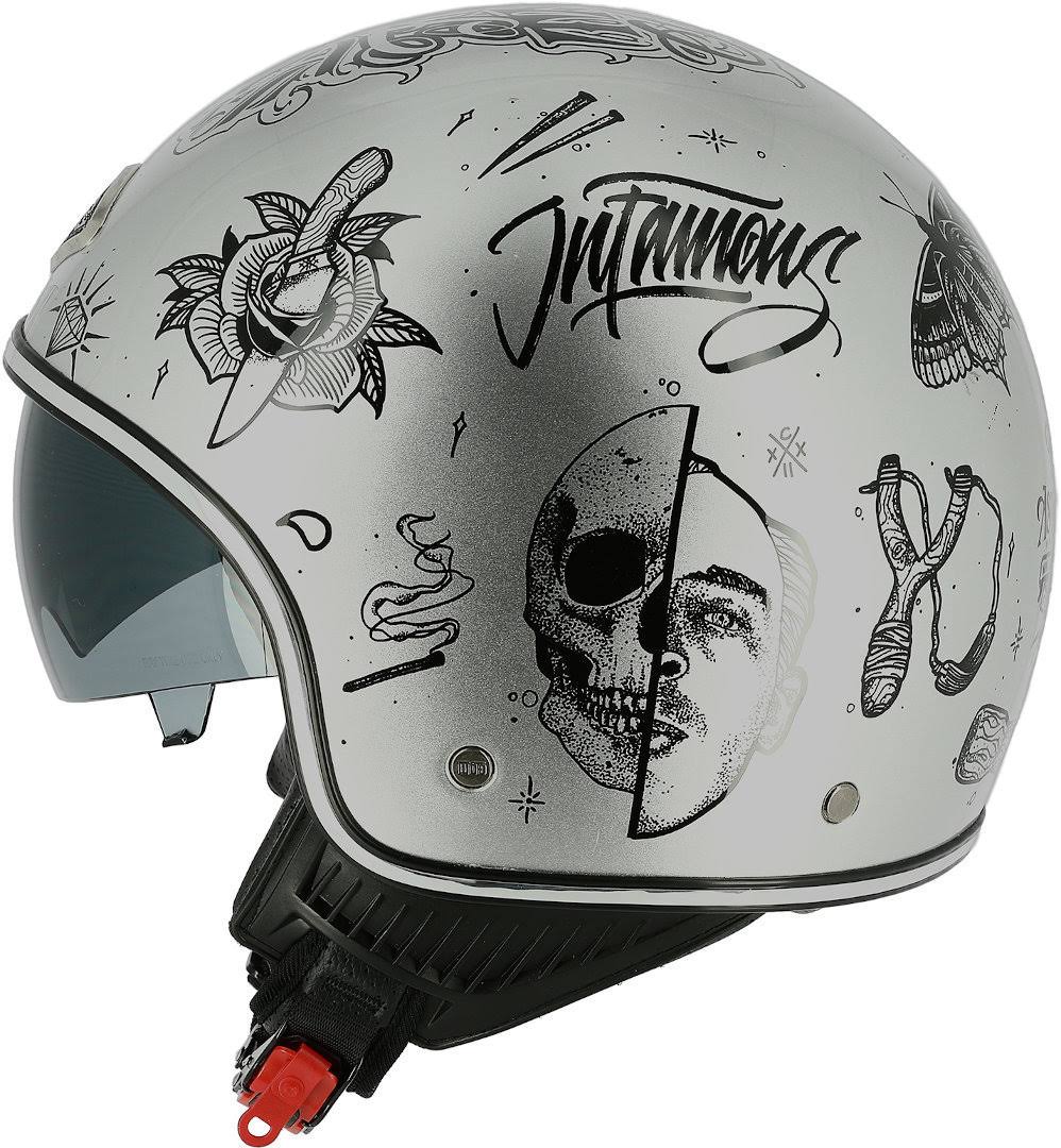 Silver Mini Jet Helmet N943157