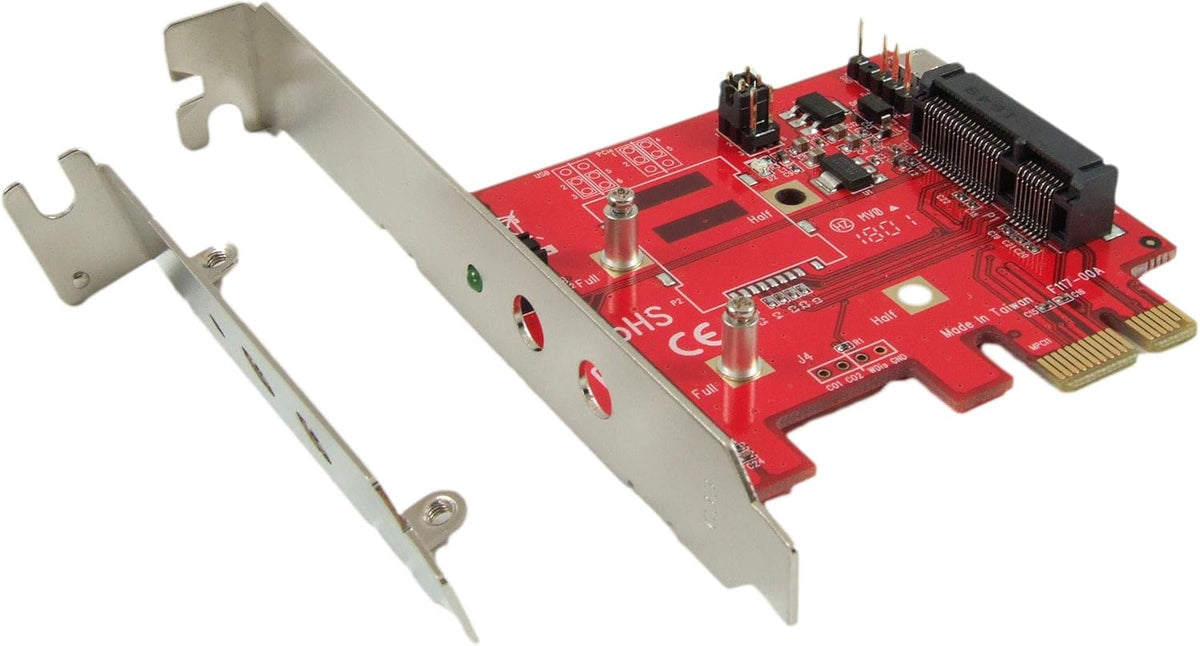 Mini PCI-E to PCI-E Adapter Card Pack of 2 E835