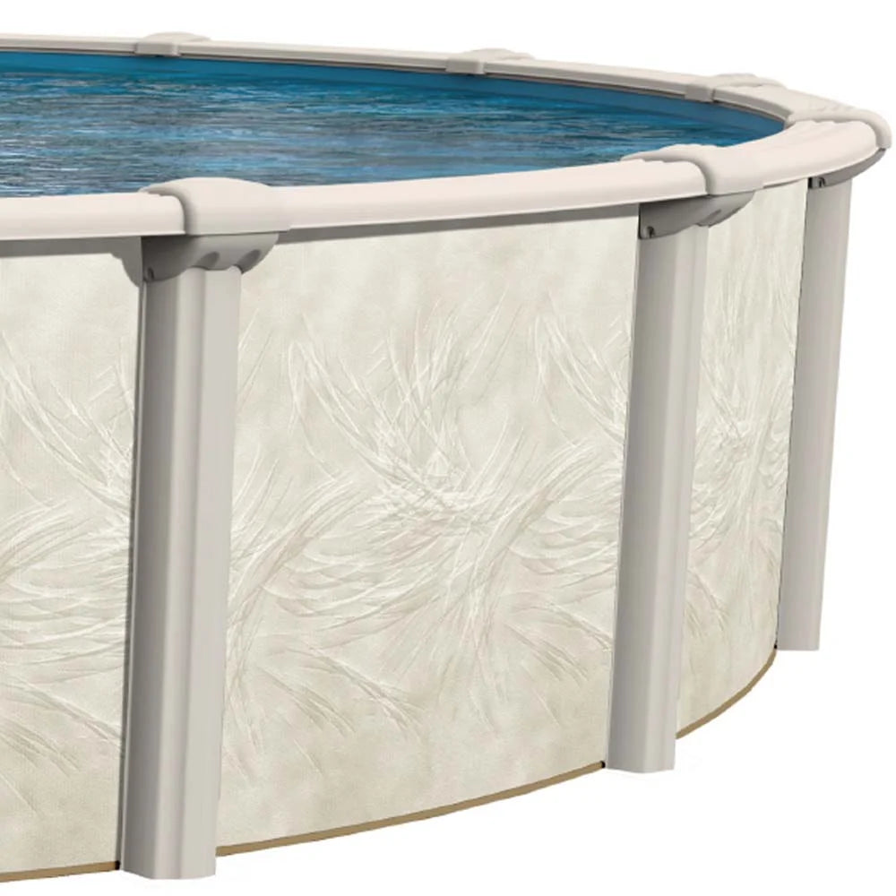 15' x 30' Oval x 52 Swimming Pool Kit with 25 Gauge Liner R792