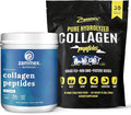 Collagen Peptides Powder Unflavored 600g + 30 Sticks Travel Packets Z9202