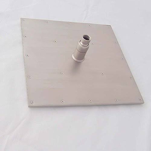 10x22 LED Rainfall Shower Head with 6 Massage Jet L223