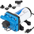 110V AC Water Pressure Pump 5.0GPM 55PSI Self Priming RV Water Pump S214855