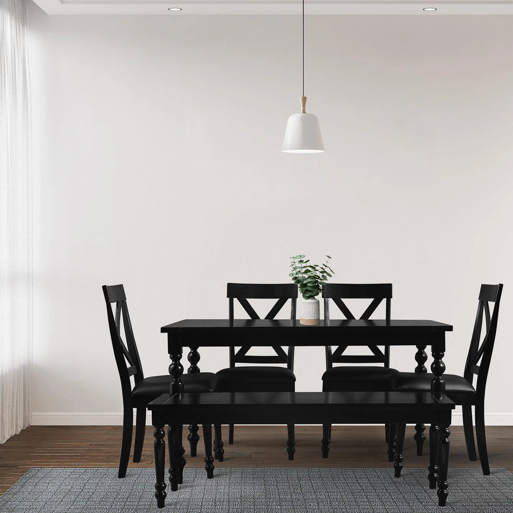 Black Dining Bench H61970