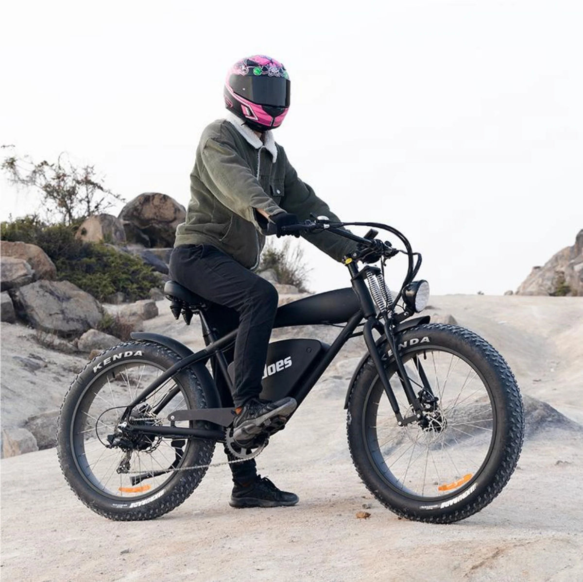 1200W Electric Mountain Bike with 26" Fat Tire A32379