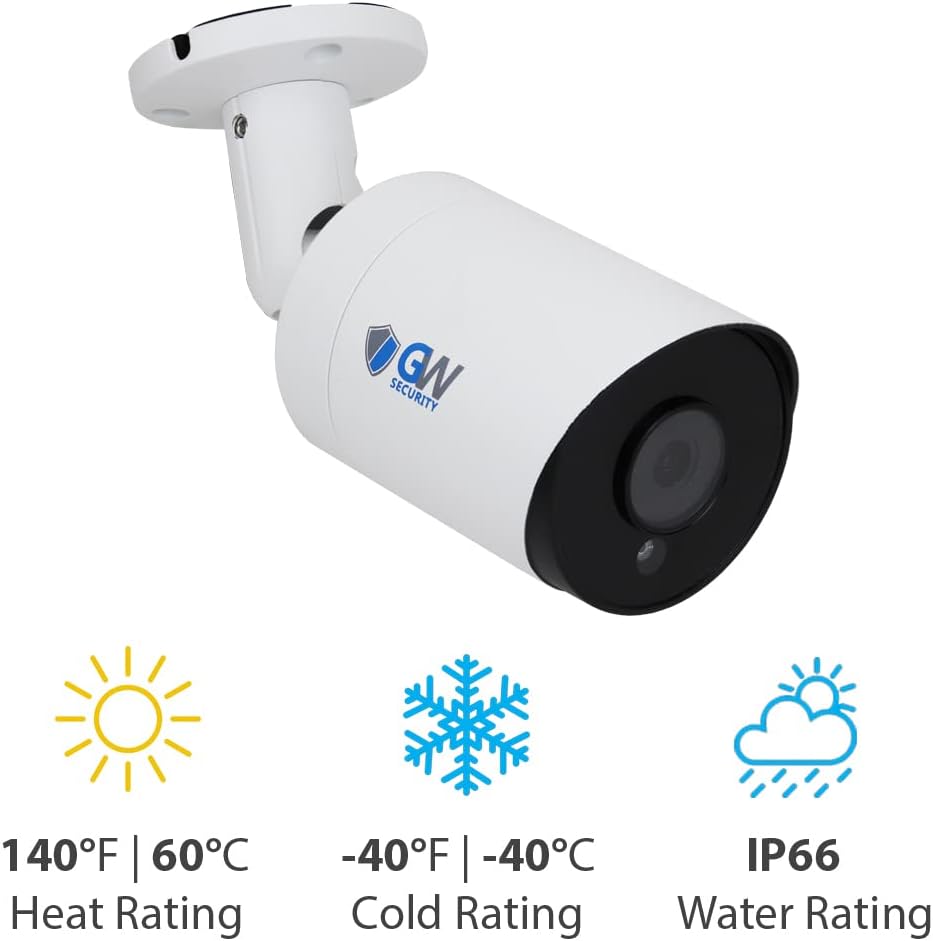 6MP PoE IP Bullet Security Camera V465