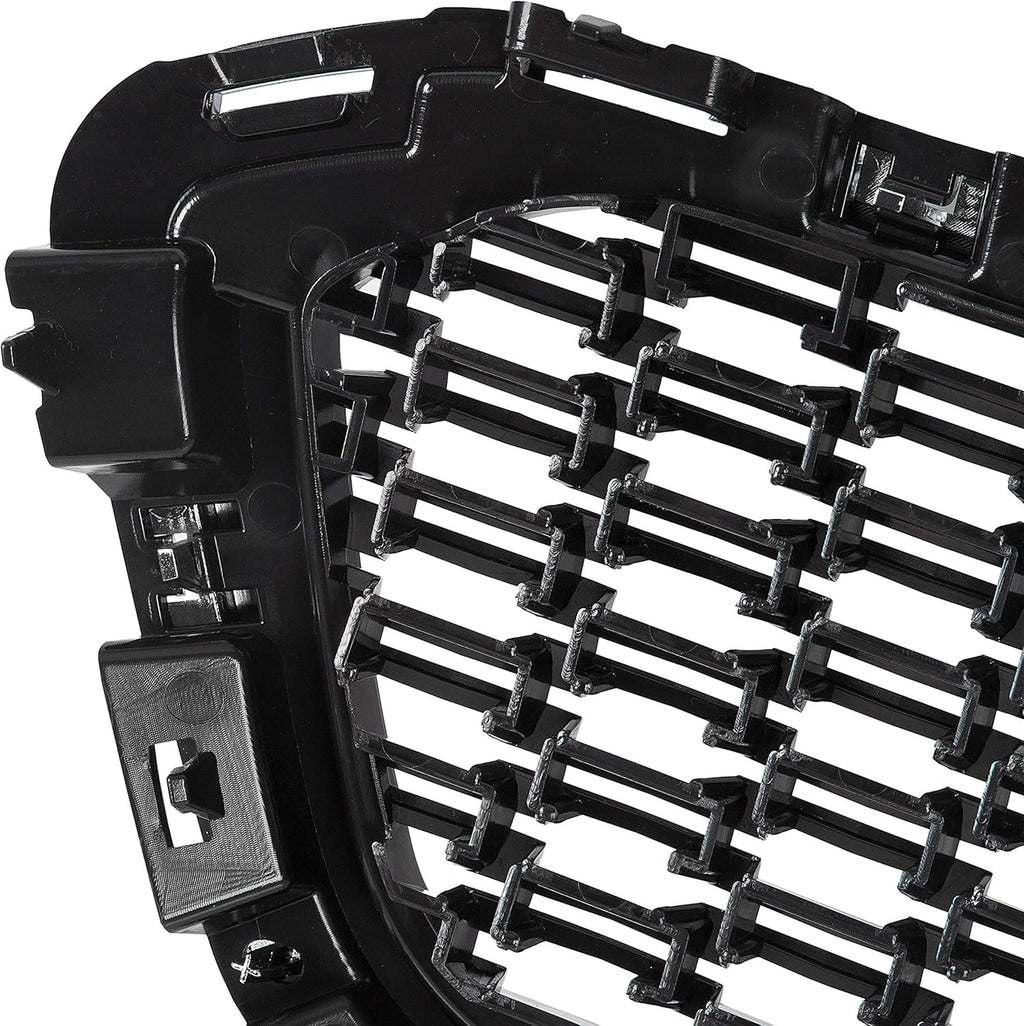 Black Front Center Grille O7259
