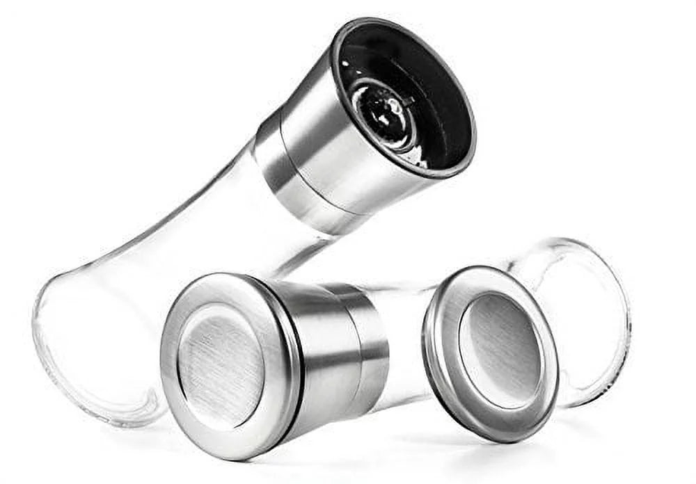 Stainless Steel Salt and Pepper Grinder Set of 2 C91852