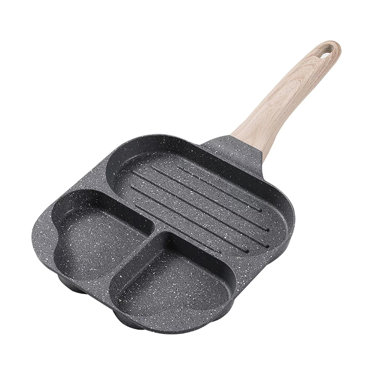 Nonstick Divided Skillet Egg Pan H17159