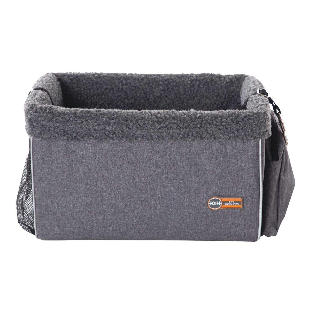 Gray Pet Travel Bike Basket R9845