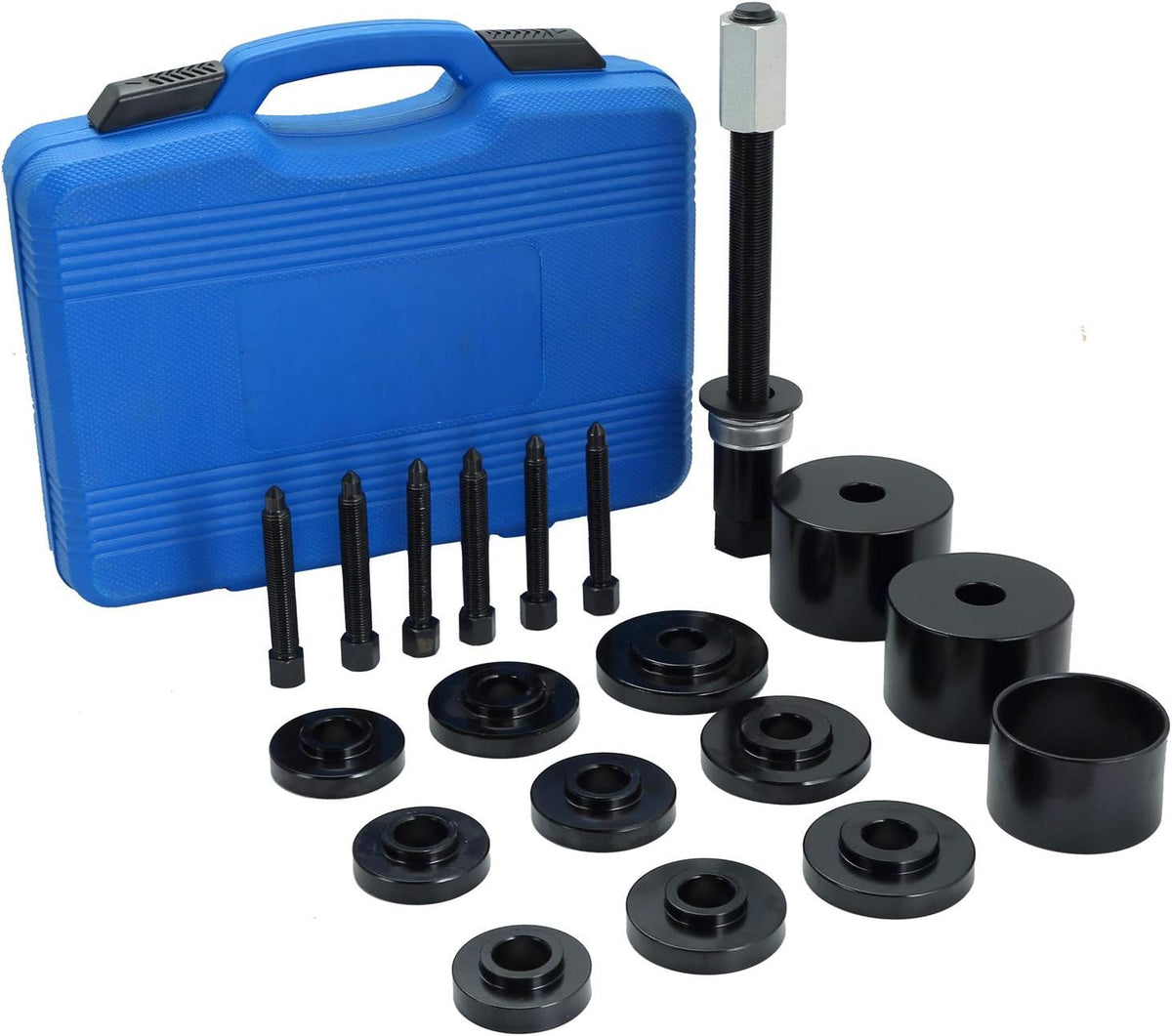 19pcs Universal Front Wheel Drive Bearing Puller Car Kit Set A89898