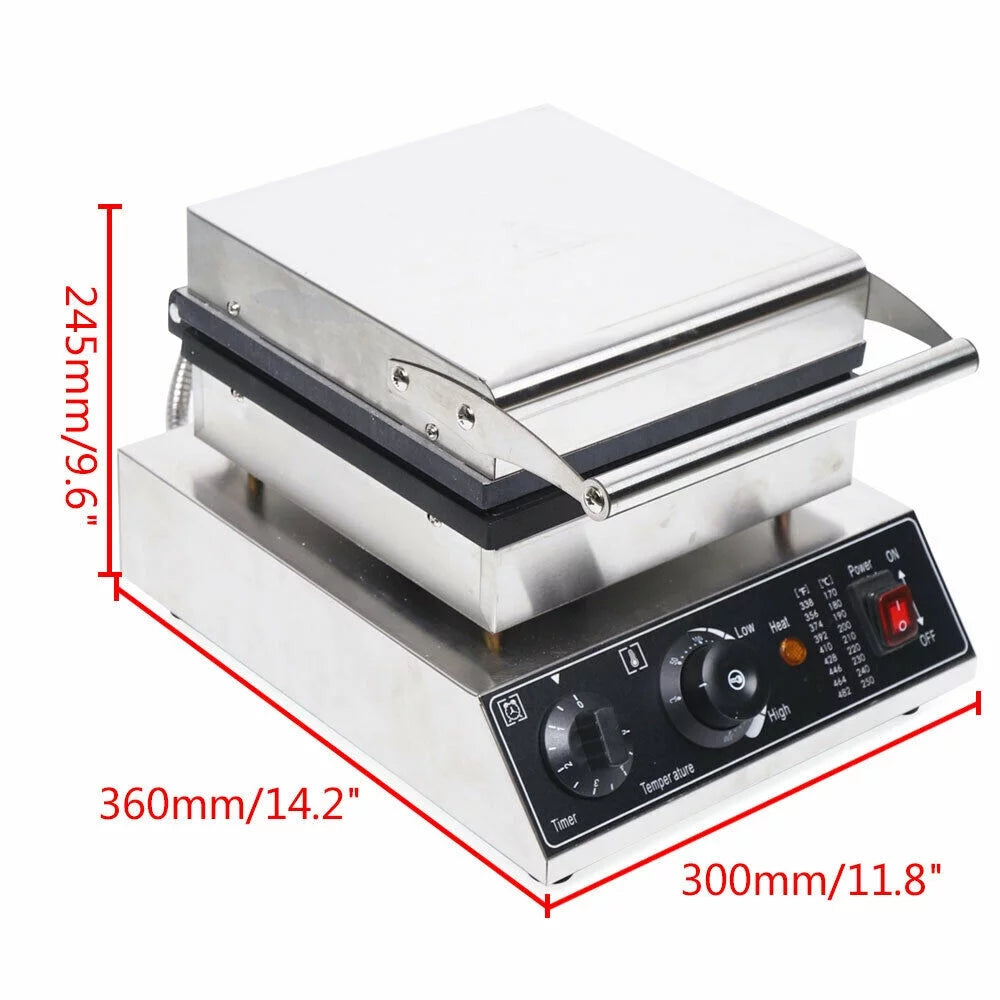 1750W Non-Stick Electric Waffle Maker U986768