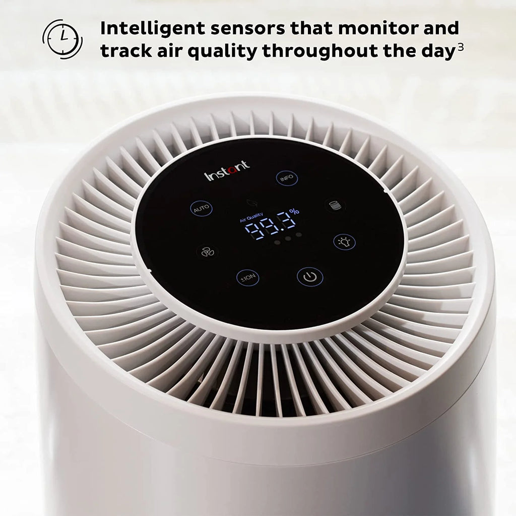 Quiet HEPA Air Purifier with Plasma Ion Technology for Rooms up to 630ft2 Q169153