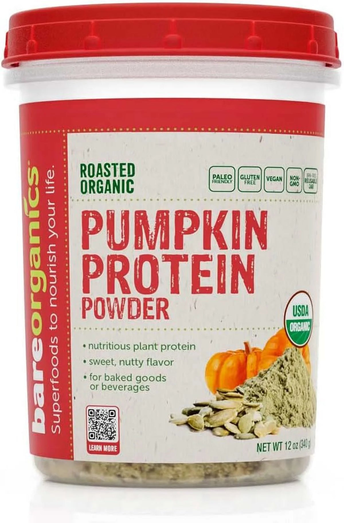12 Oz 3 Pack Pumpkin Protein Powder B3378